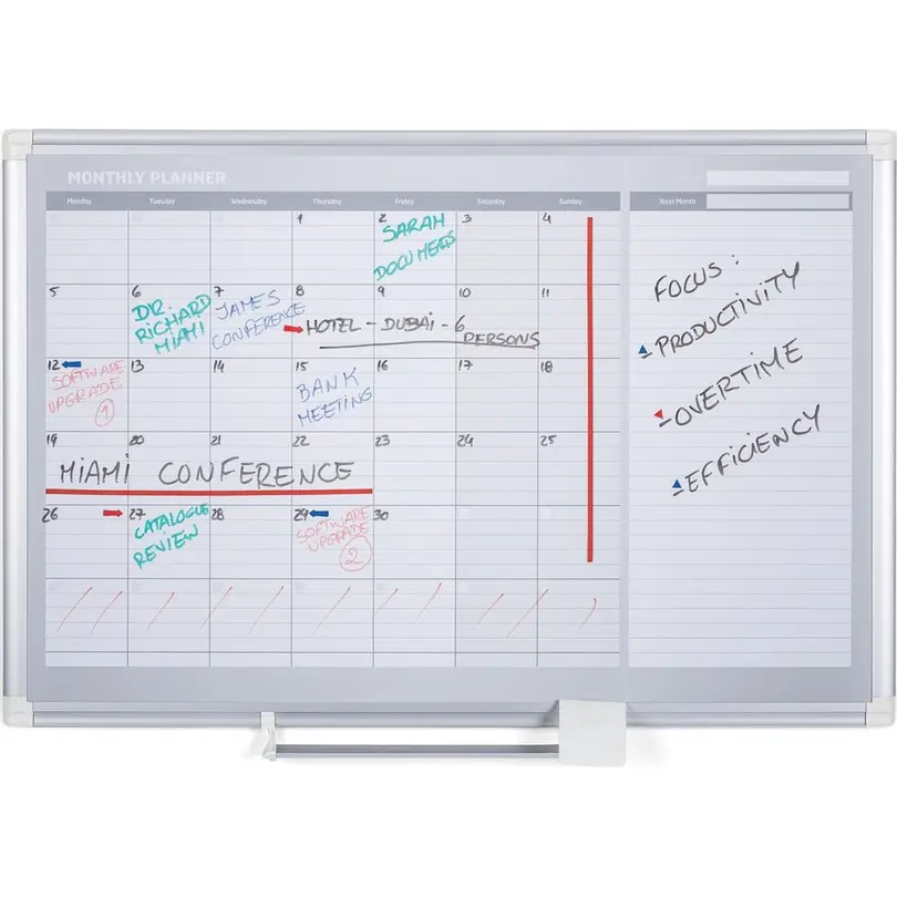Tafel Magnethaftendes Whiteboard