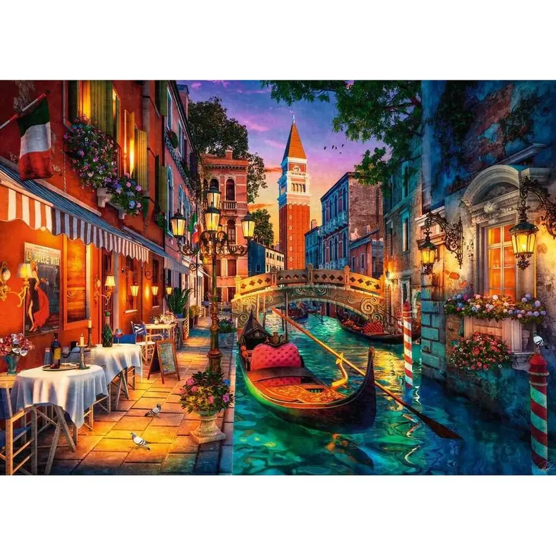 Puzzle Canal Cruise in Venice