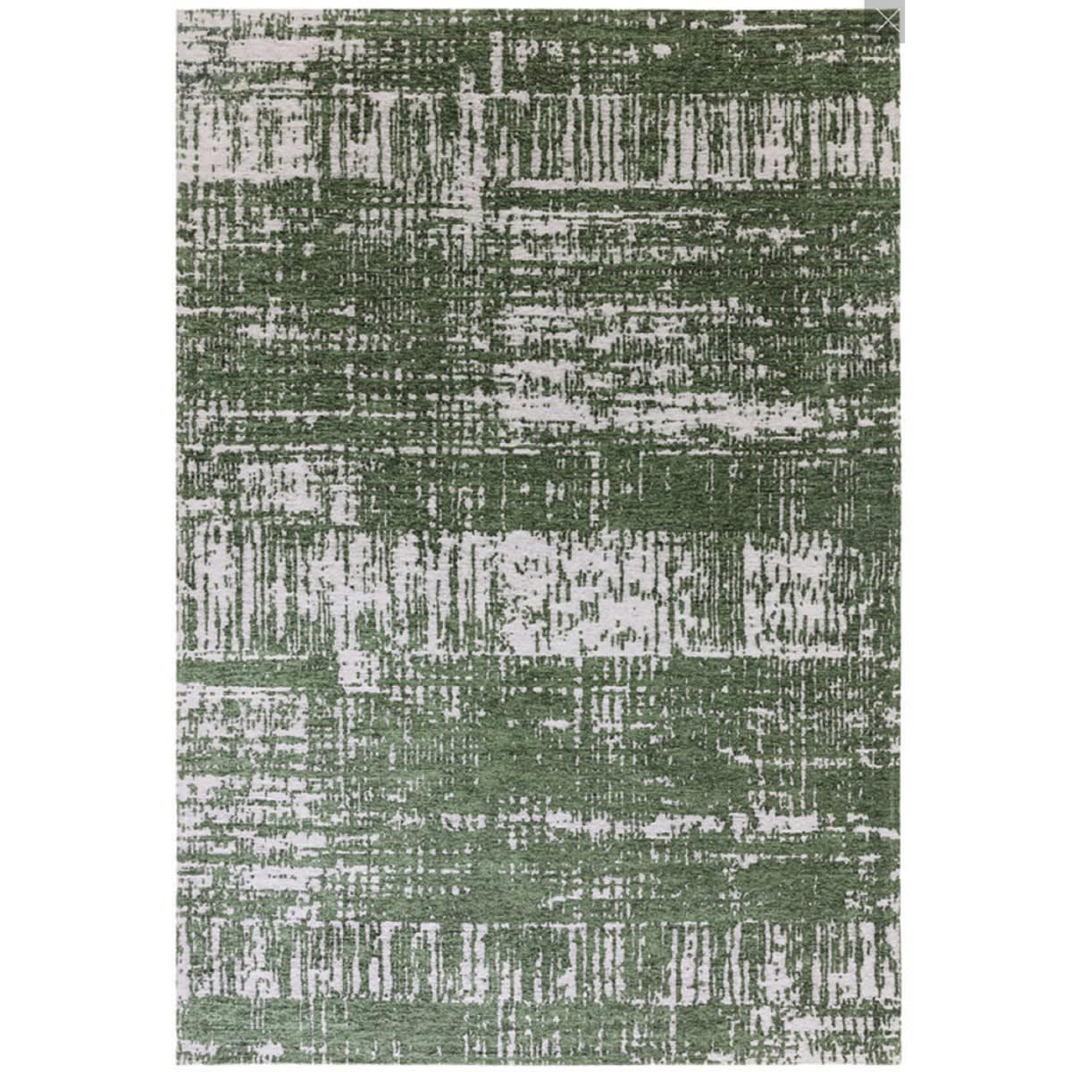 BAUS - Tapis de salon en polyester vert 120x170 cm