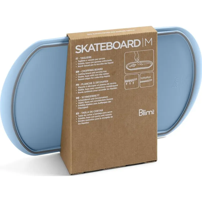 Schneid- & Servierbrett Skateboard