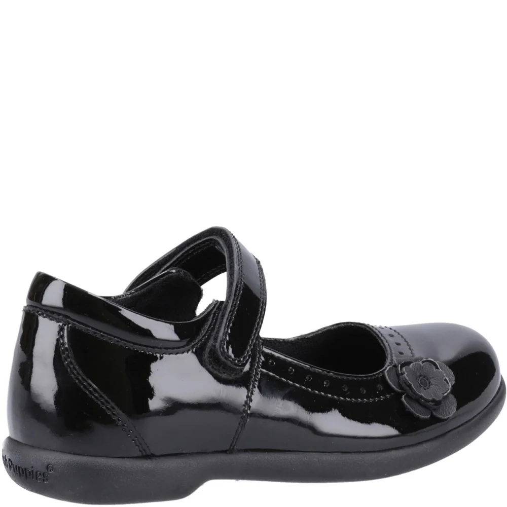 Hush Puppies Bethany Patent Senior School Shoes