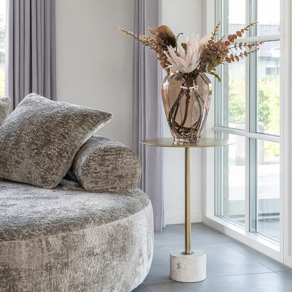 Artichok Manon Ronde Bijzettafel Goud - &Oslash; 48 cm