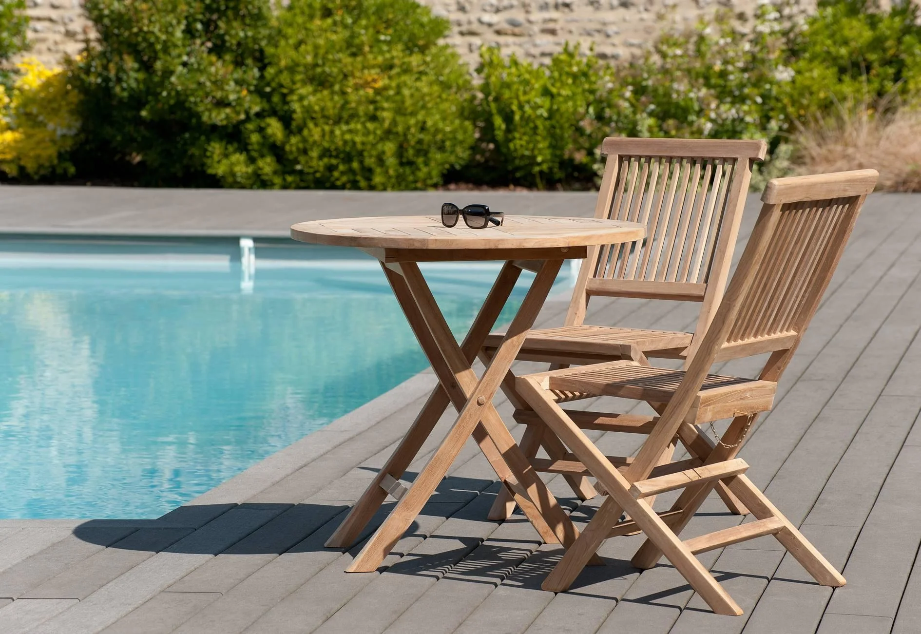 Tuinset Yerra teakhout