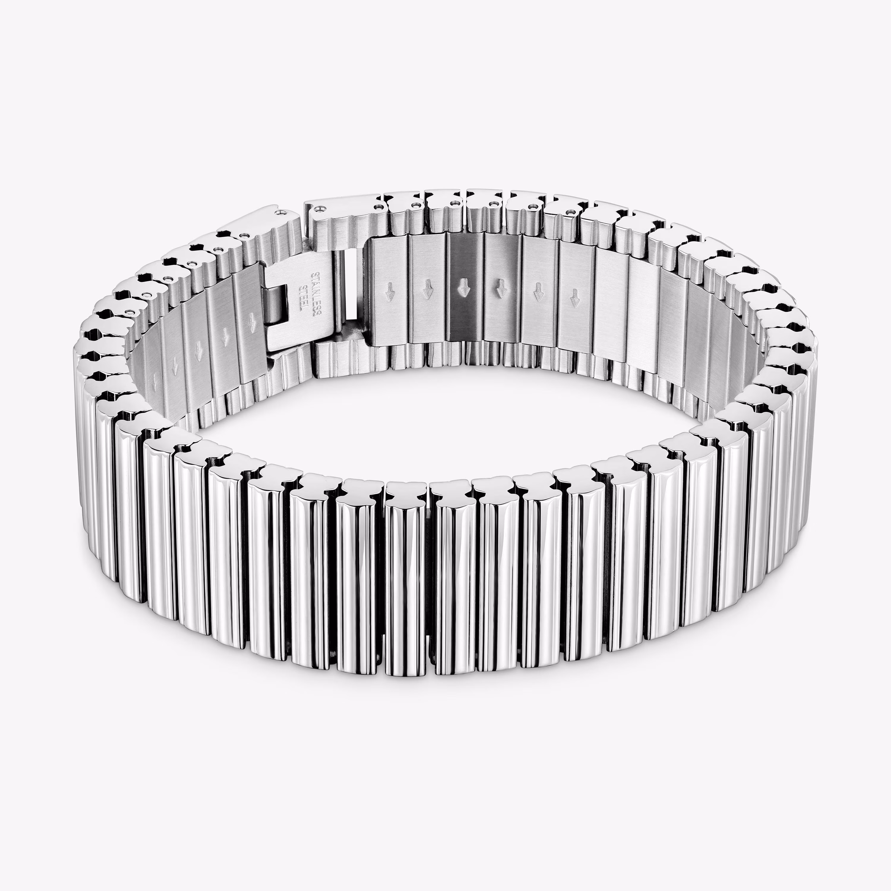 Pulsera de eslabones en acero 18 mm TOUS 1950
