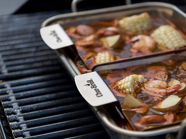 Lot de 2 paniers en inox Grill  - Char-Broil