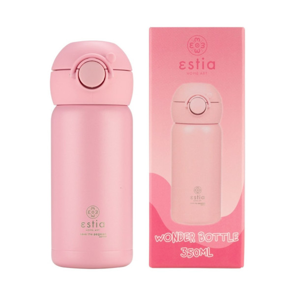 Butelka termiczna Candy Pink 350 ml stal nierdzewna różowy dla dzieci