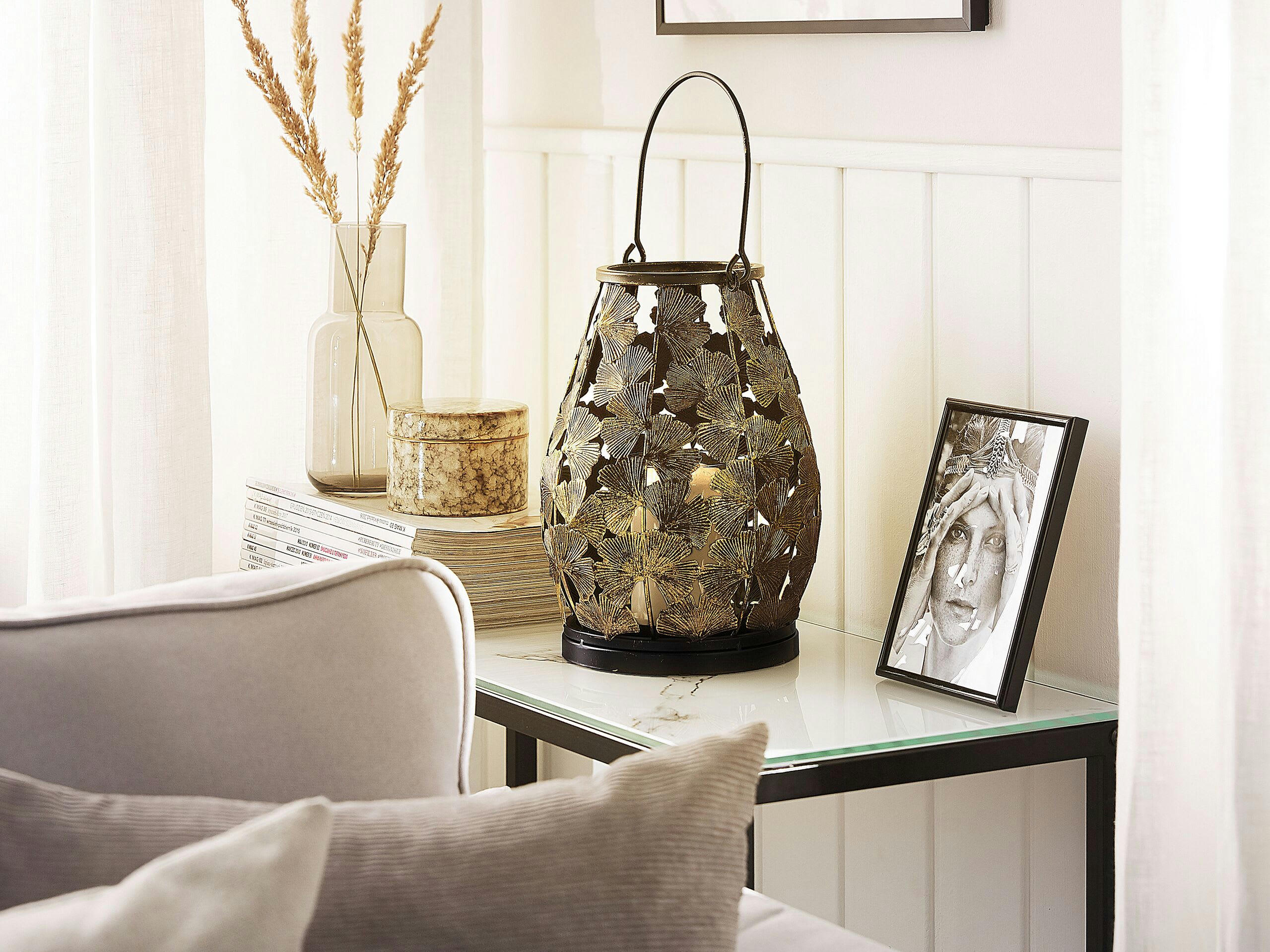 SOMERSET - Lanterne décorative doré