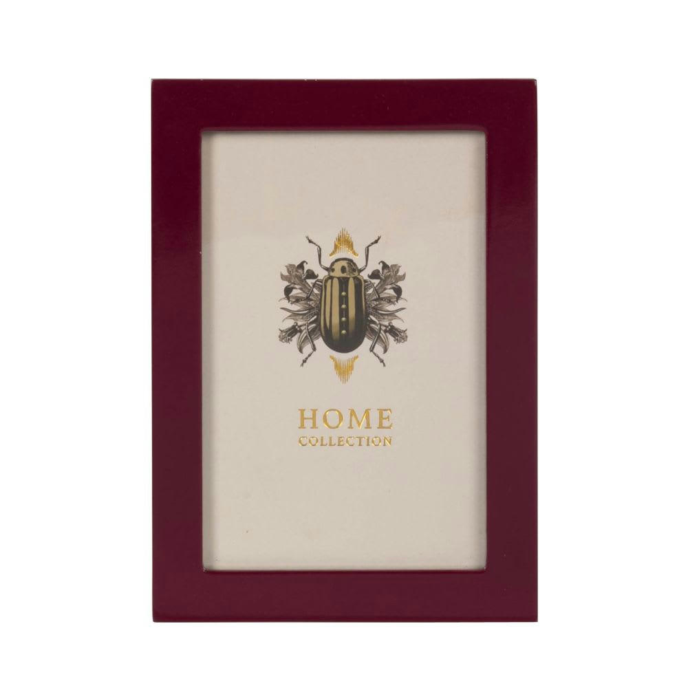 - Cadre rectangulaire aubergine 12x17 cm