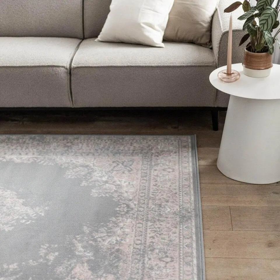 Interieur05 Vintage Vloerkleed Keshan Grijs - 190 x 280 cm