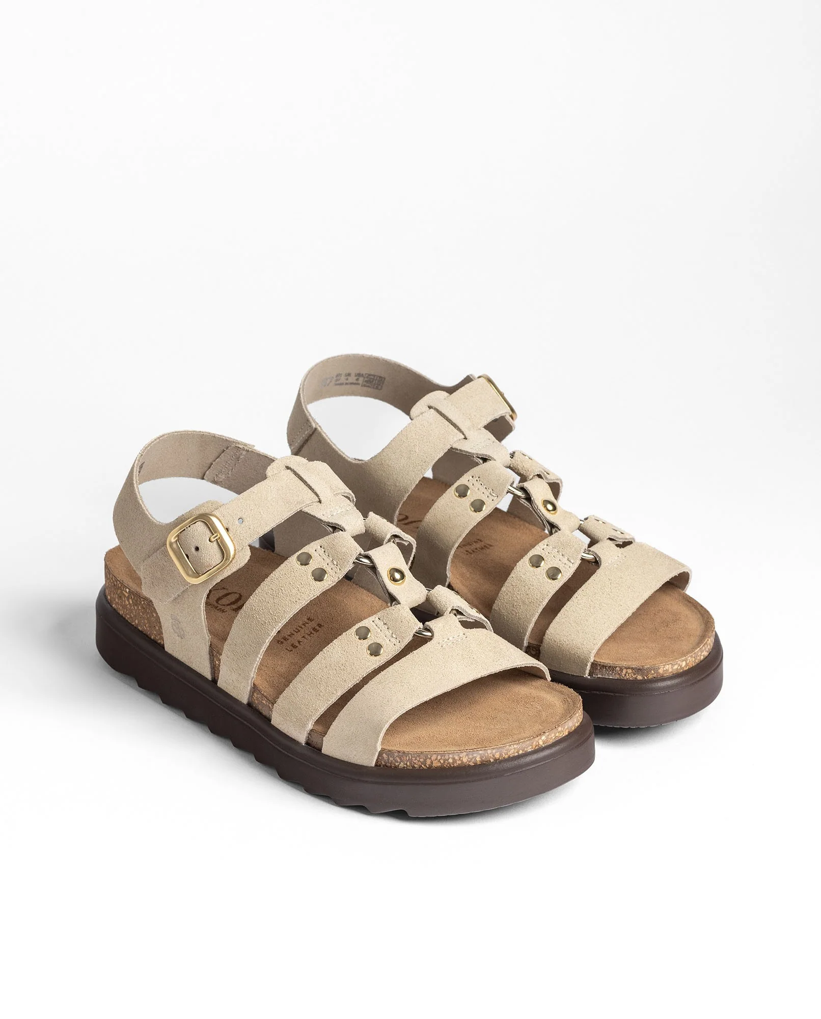 Sandalia plataforma TUNEZ-255 beige