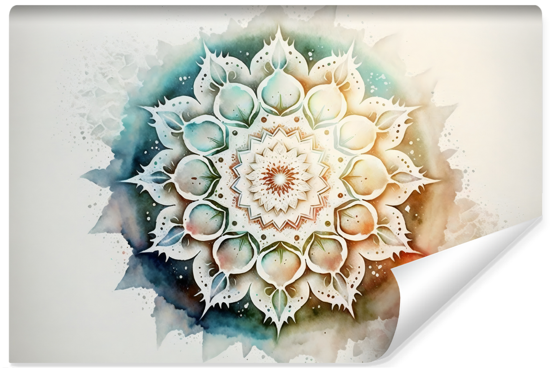 Fototapeta Do Salonu Mandala W Stylu Boho 90x60cm