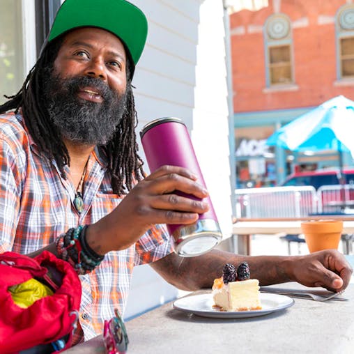 Klean Kanteen 16Oz 473Ml Insulated Tkwide Stainless W/ Cafe Cap Water Bottle