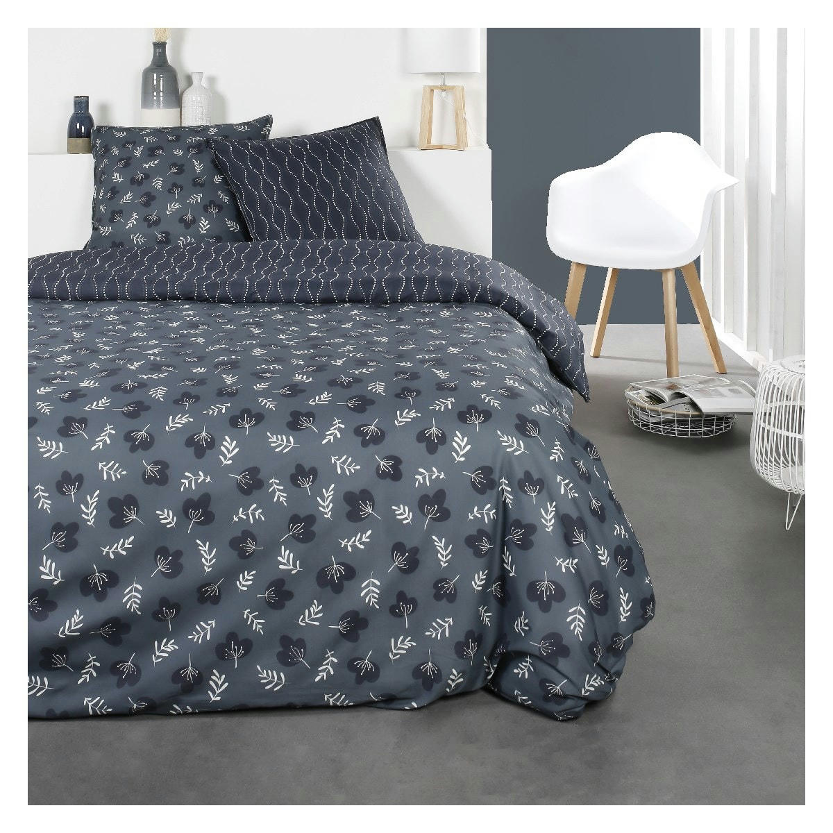 SUNSHINE CASEY - Parure de lit 2 personnes imprimé en Coton Multicolore 220x240 cm
