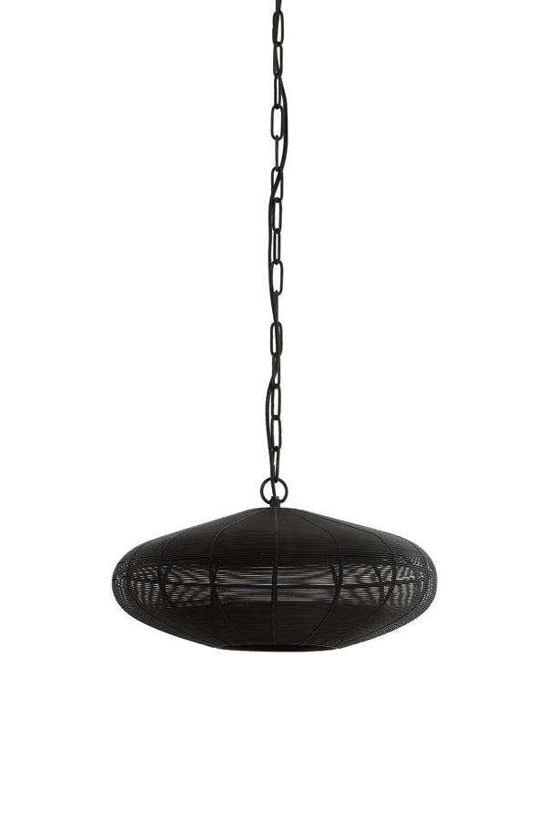 Light & Living hanglamp BAHOTO - Ø40x18cm - zwart