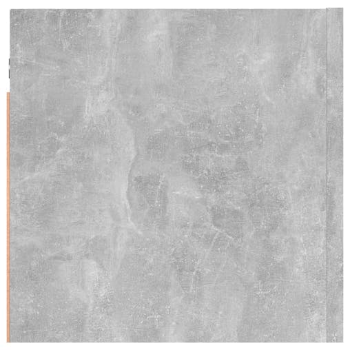NNEVL Bedside Cabinet Concrete Grey 30.5x30x30 cm Chipboard