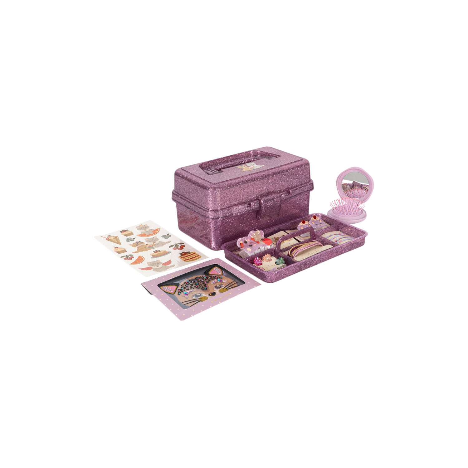 Glam Me Up Suitcase, amour pink