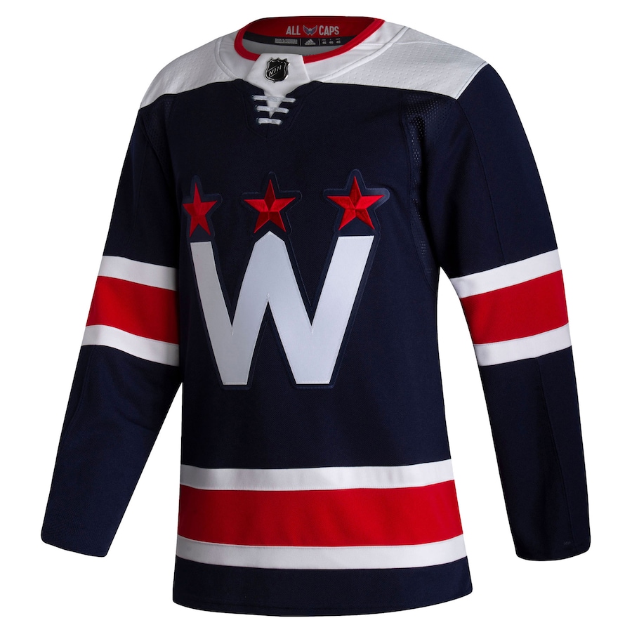 Washington Capitals adidas 2020/21 Alternate Authentic Jersey - Navy