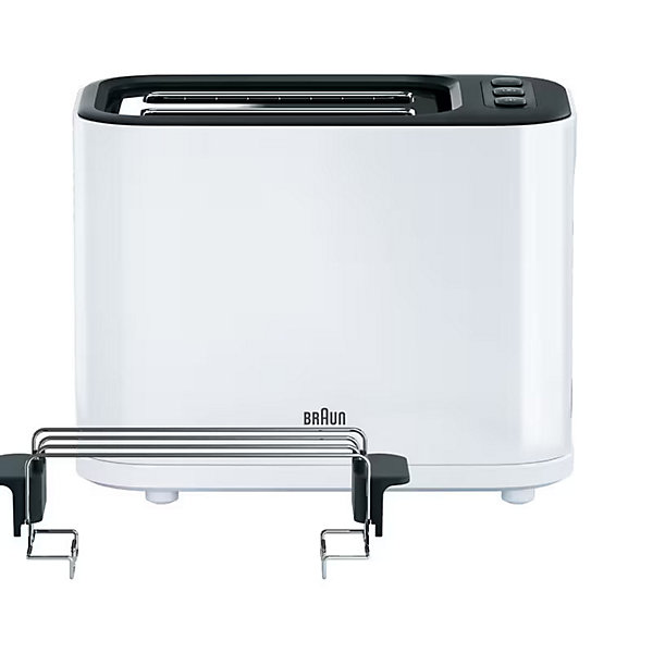 Grille pain 2 fentes Braun HT3010WH blanc