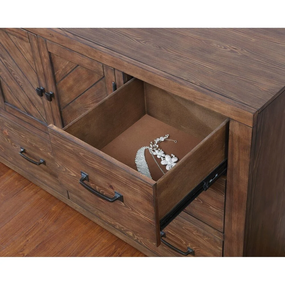 Carbon Loft Gomer Brown 5-piece Bedroom Set