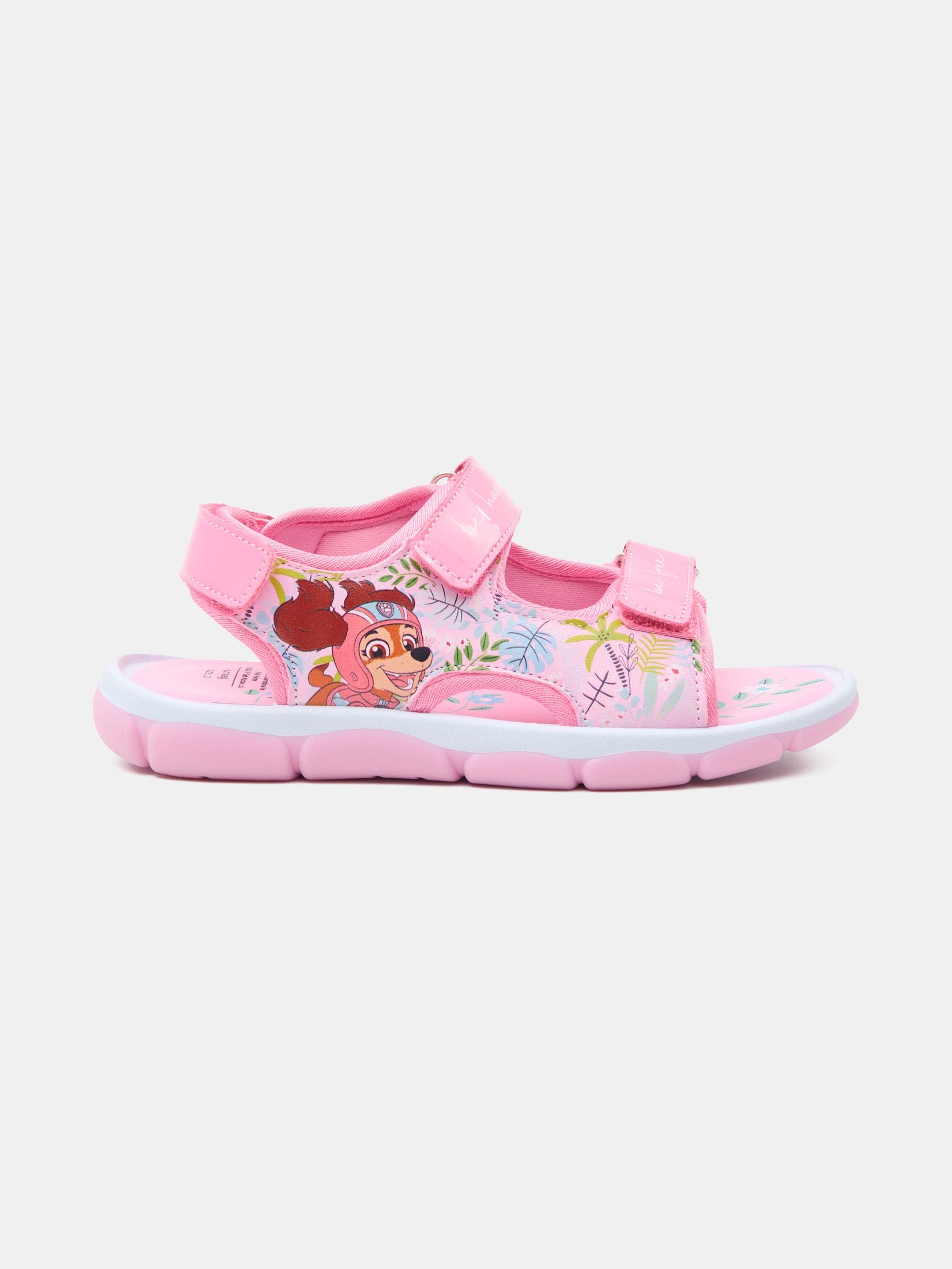 Sandały z imitacji skóry z lampkami LED PAW Patrol
