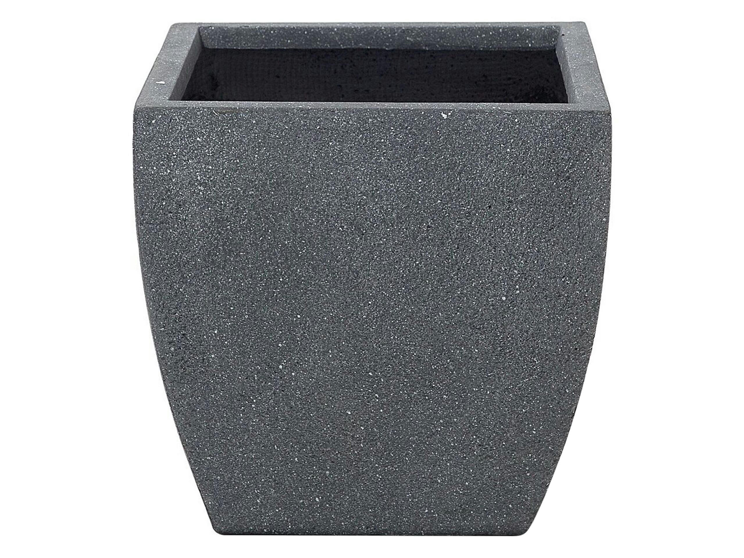 ORICOS - Cache-pot d'extérieur en céramique gris H38