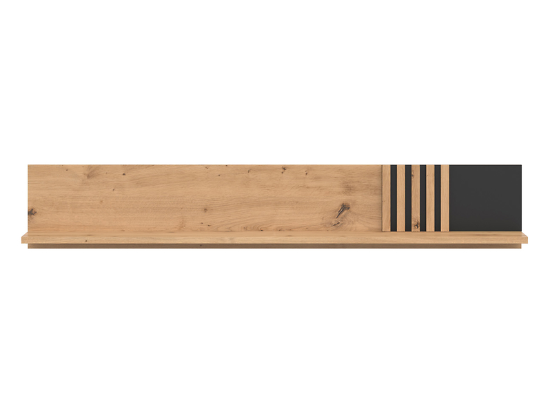 Półka ścienna Vabres 135 cm dąb artisan lamele