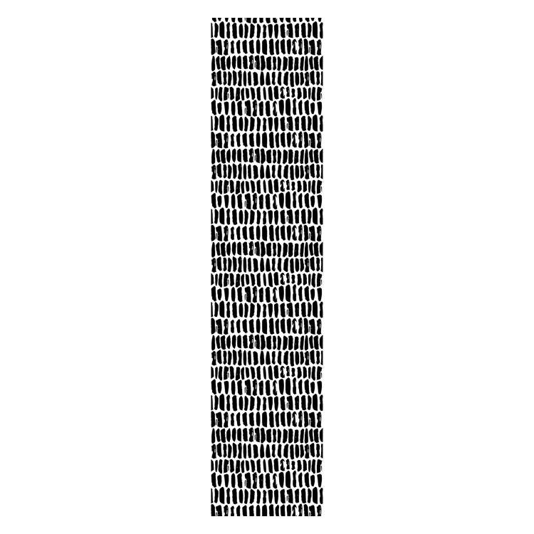NERO - Lé unique vertical 60x270 cm