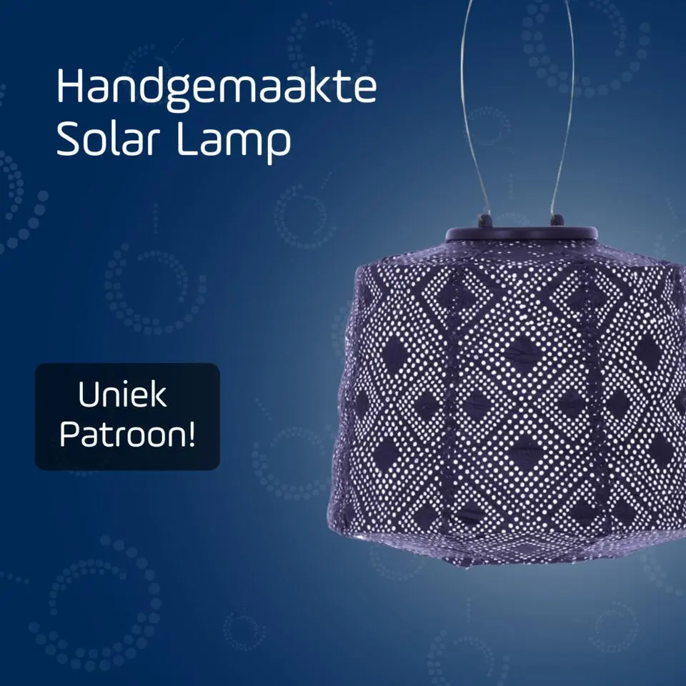 LUMIZ Solar Lampion Mosaic Lamp - 20 cm - Future Dusk