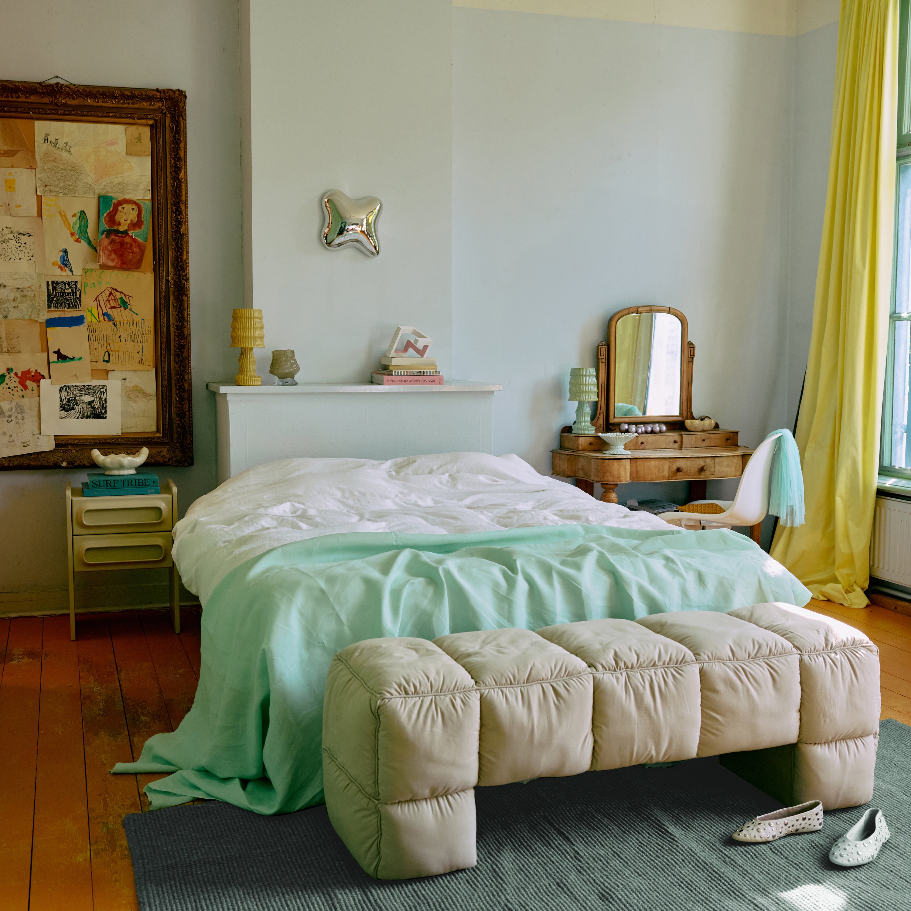 HKliving Orb Wandornament - Chrome