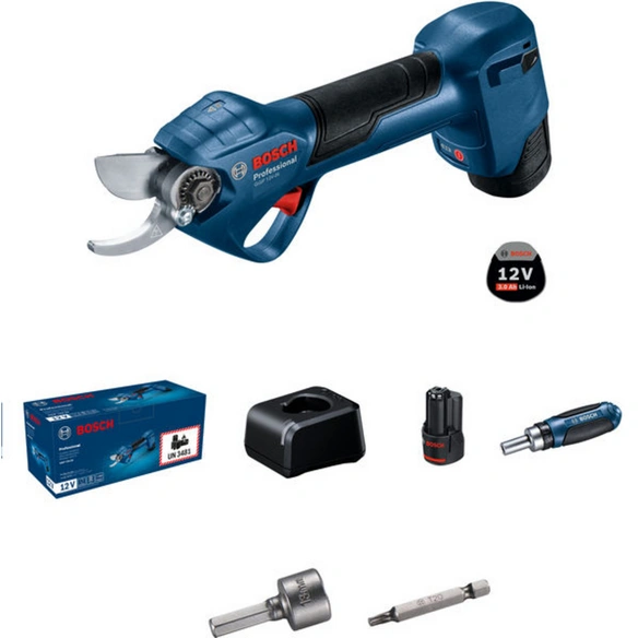 Gartenschere »GGP«, 12V-25, 2 x Akku GBA 12V 3.0Ah