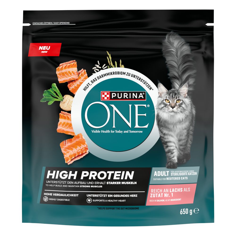 PURINA ONE High Protein Salmon