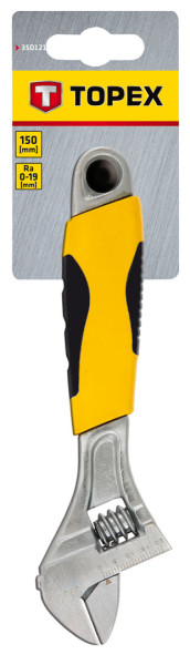 Klucz nastawny 150 mm, zakres 0-20 mm TOPEX 35D121