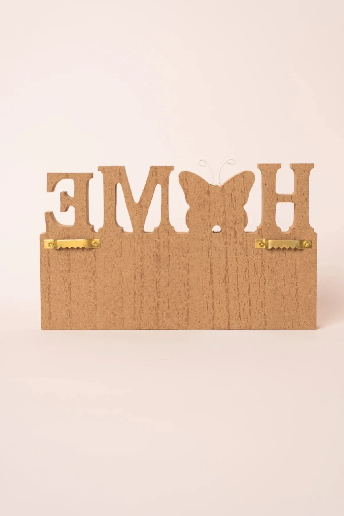 Butterfly Wooden Home Plaque