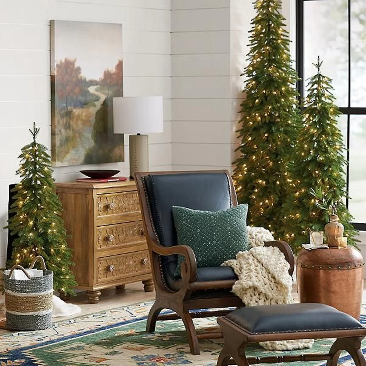 CAPIZ Hand Carved 3 Drawer Dresser