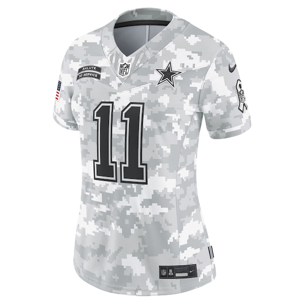 Micah Parsons Dallas Cowboys Nike Women's 2024 Salute to Service Limited Jersey - Arctic Camo