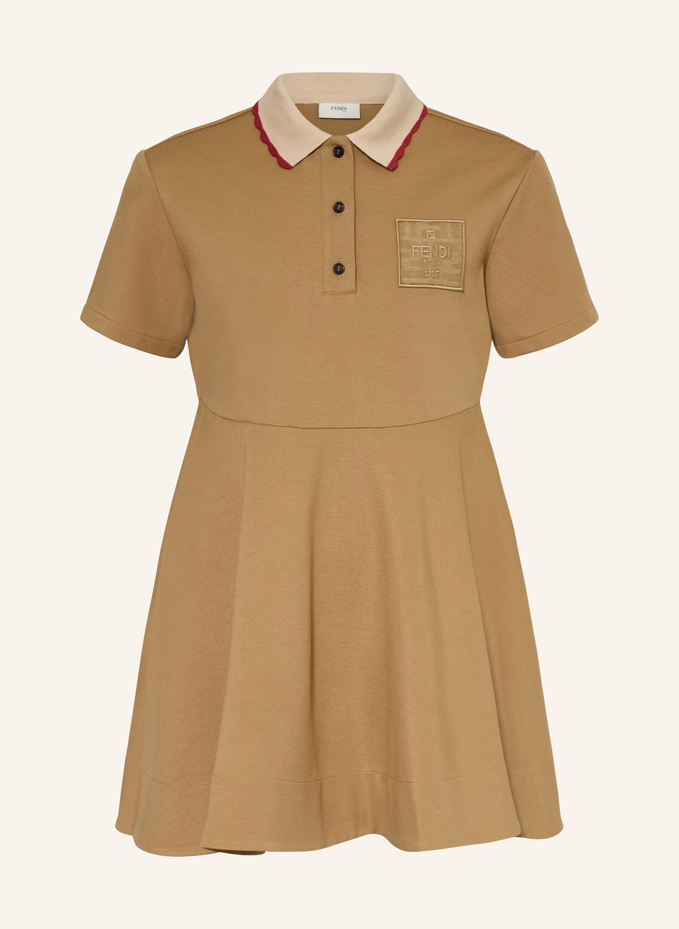 FENDI Hemdblusenkleid aus Jersey