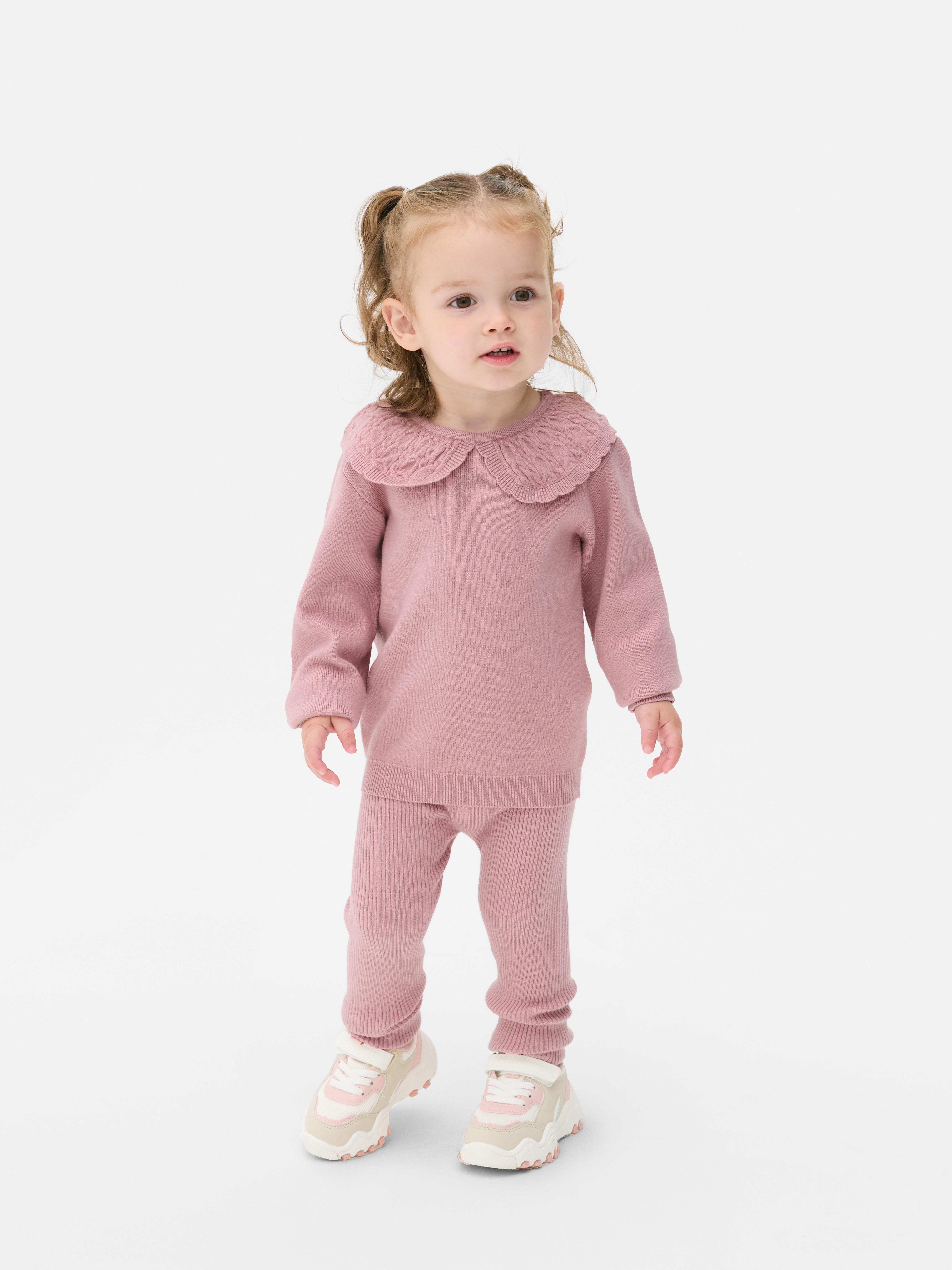 0-36mths | Collared Sweater and Leggings Set