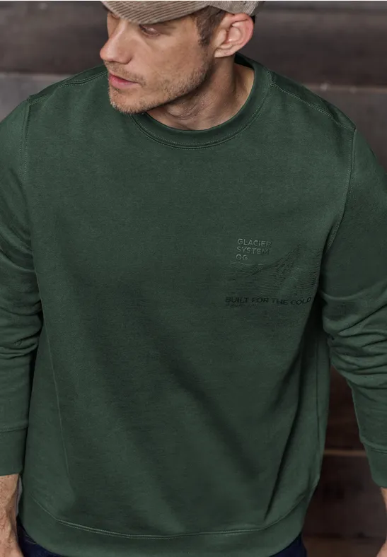 Sweatshirt mit Detailprint