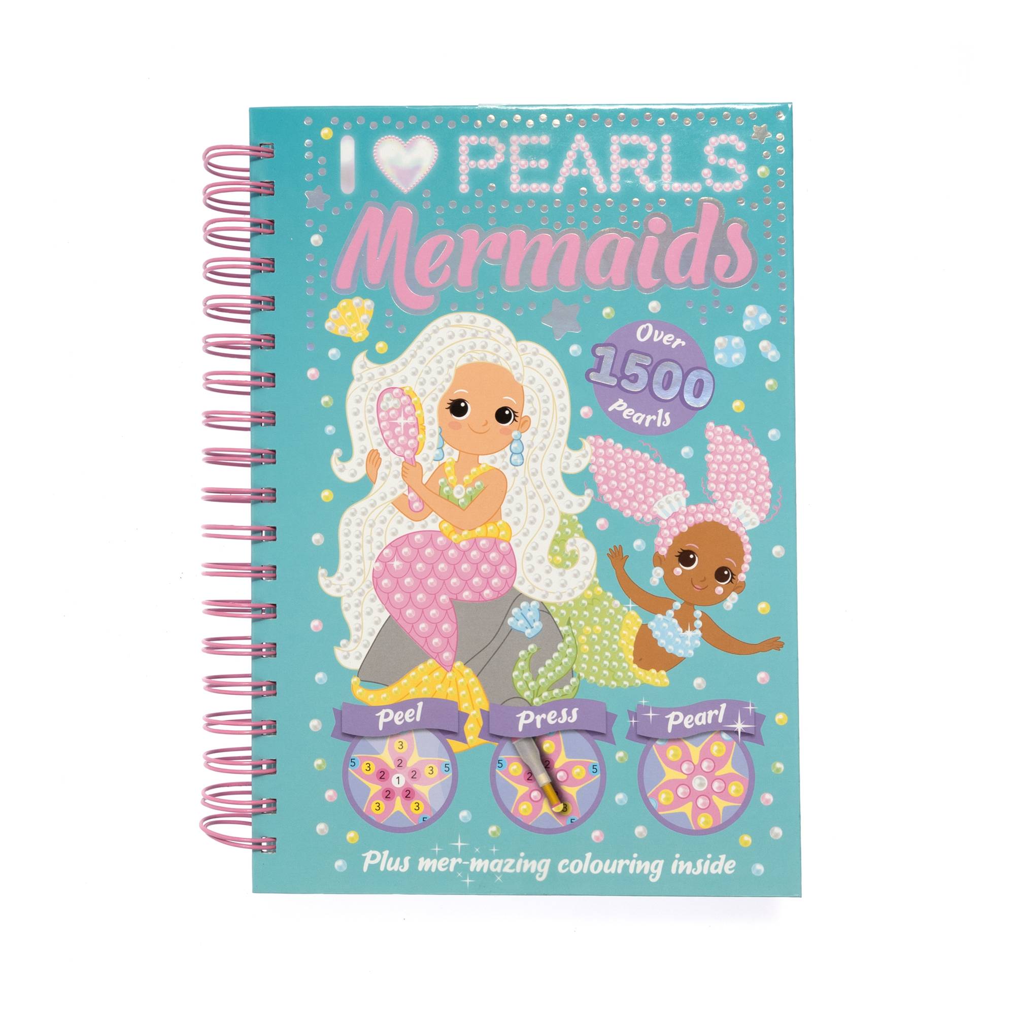 I Love Pearls Mermaids Book