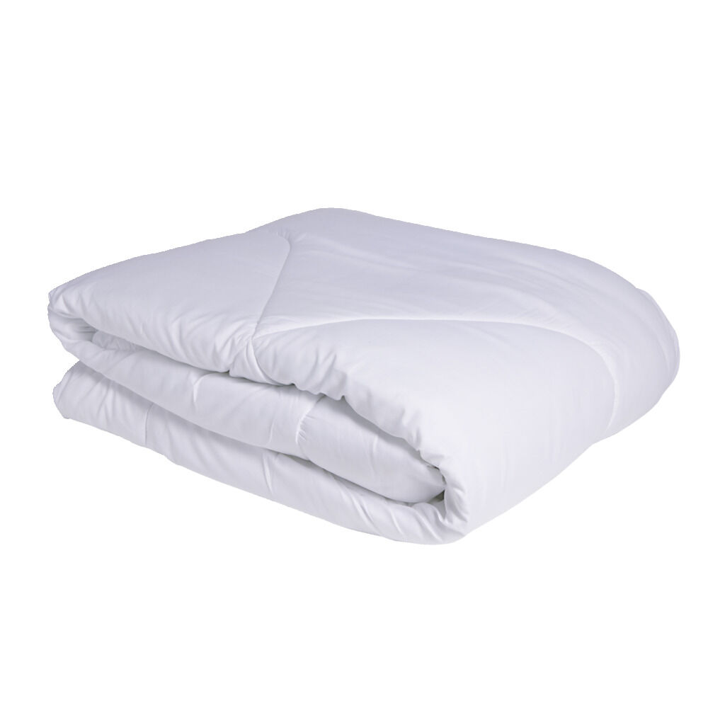 Couette 140x200cm polyester blanc
