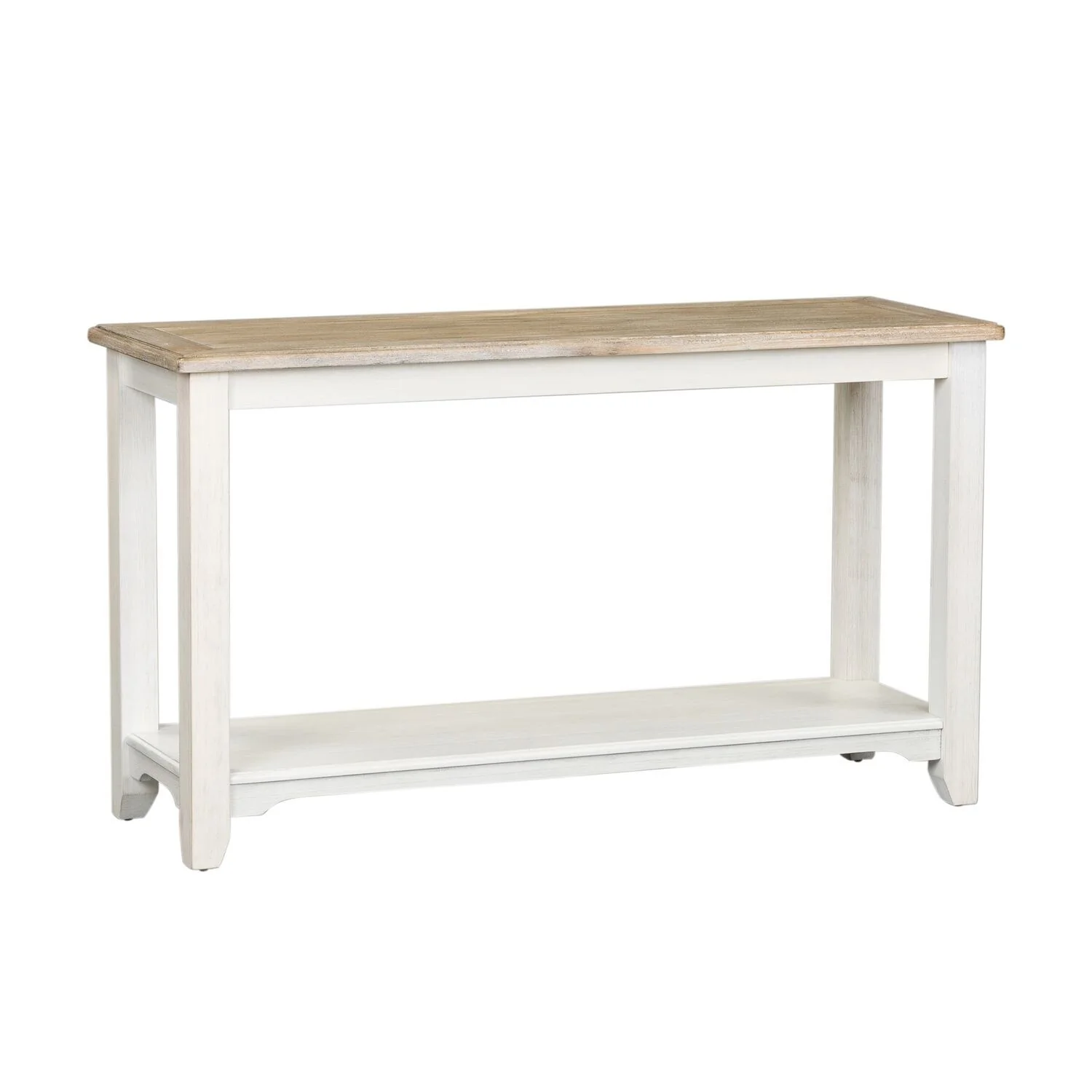 Liberty Furniture Summerville Soft White Sofa Table Accent