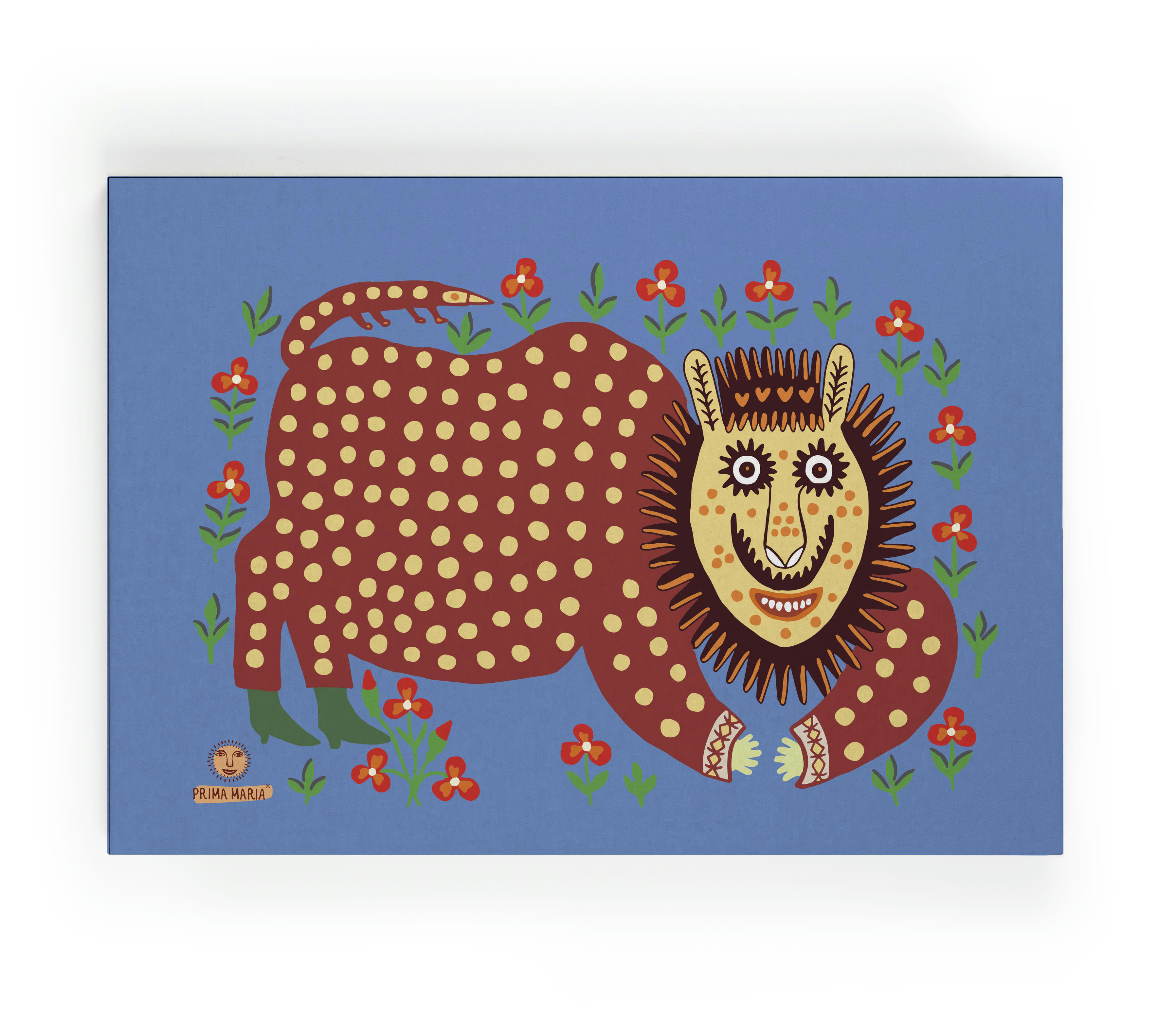 MONSTER PRIMA MARIA - Peinture sur toile 60x40 Imprimé Cousine Maria