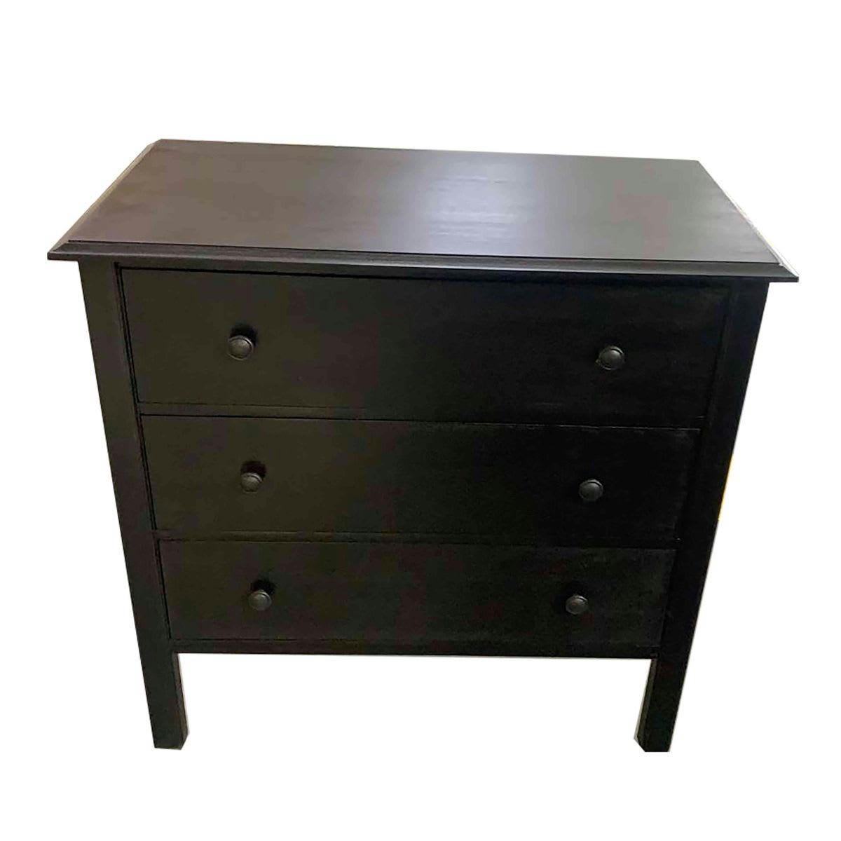 - Commode en manguier massif peint