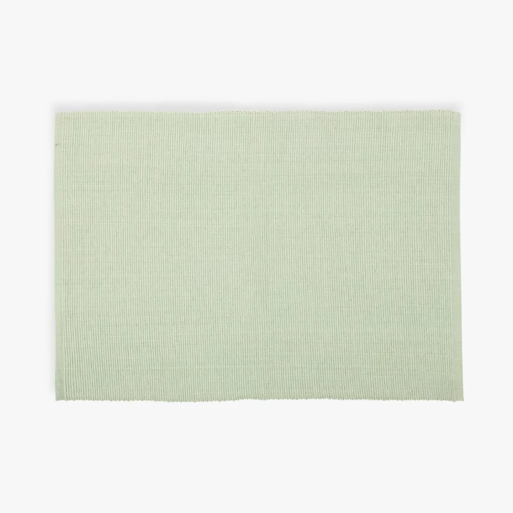 Individual para Mesa Algodão Verde Claro 4EVERYDAY