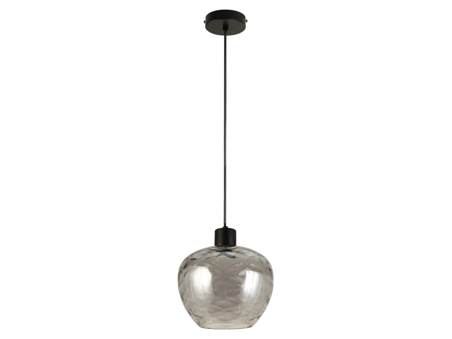 Lampa wisząca Modern Living Ruz szklana czarna