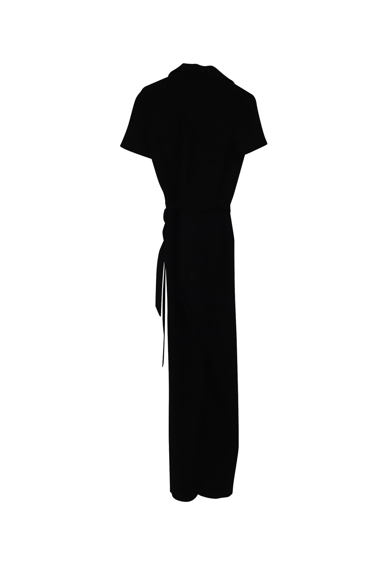 Diane Von Furstenberg Preloved Daisy Jumpsuit in Black Polyester