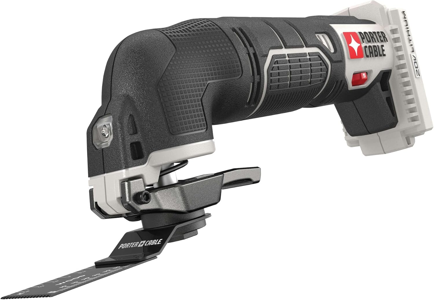PORTER-CABLE 20V MAX* Oscillating Tool with 11-Piece Accessories, Tool Only (PCC710B)
