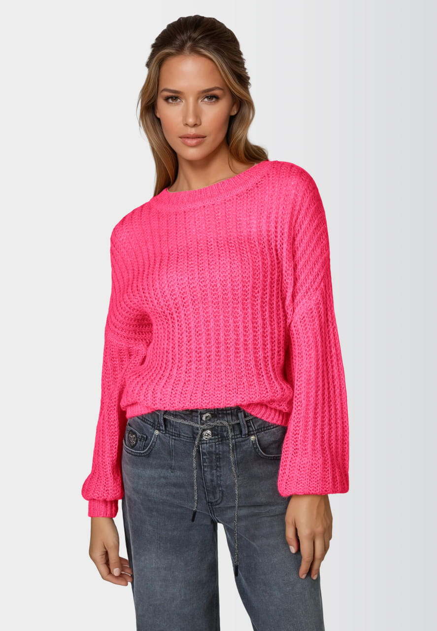 Pullover im lässigen Alpaka-Look
