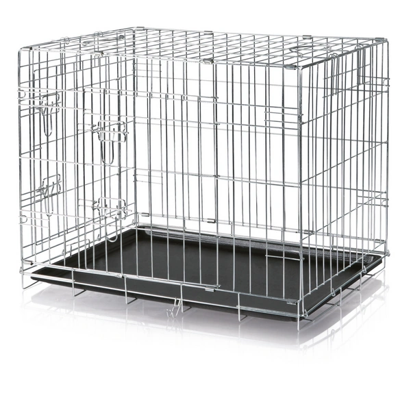 Hundekäfig, Transportbox, Größe 3, 78 x 62 x 55 cm