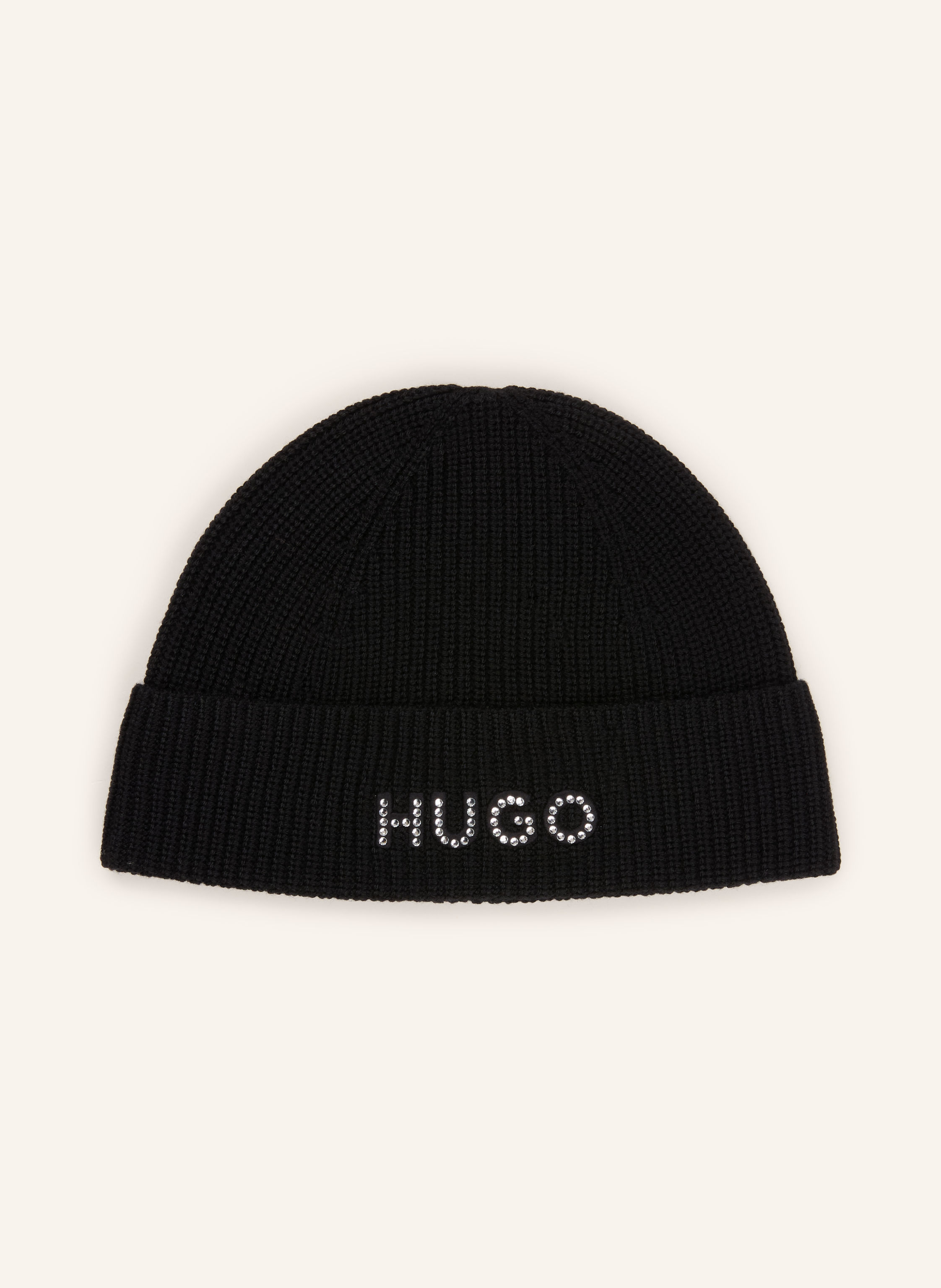 HUGO Mütze SIRO mit Schmucksteinen